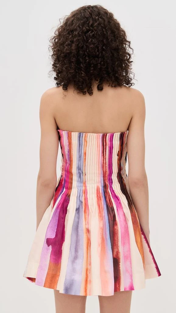 AMUR Gina Pintuck Mini Dress 2