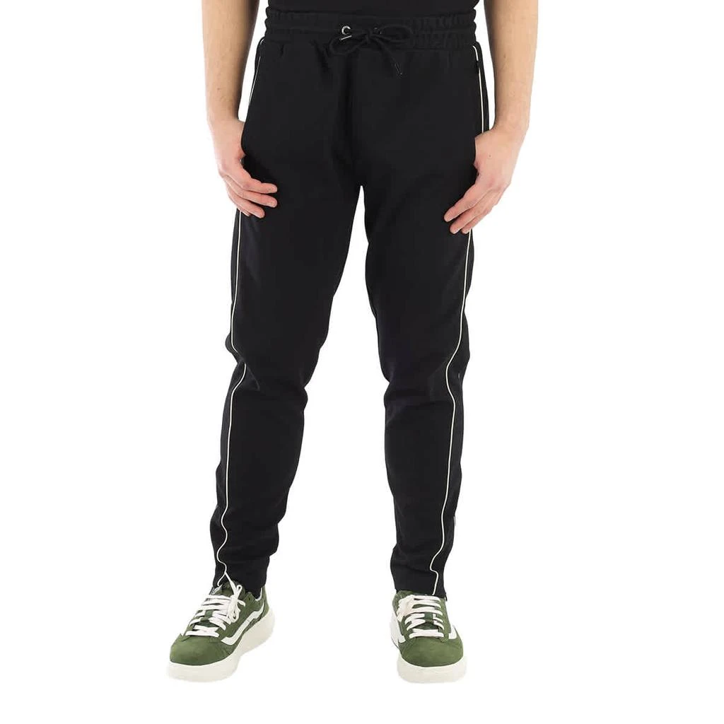 Hugo Boss Hugo Boss Men's Black Lamont Logo-patch Stripe Joggers, Size X-Large 1