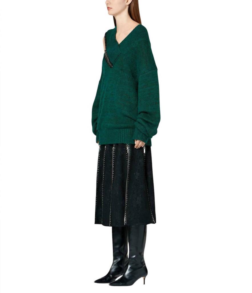 CHRISTOPHER KANE Christopher Kane - Lace Jacquard Diamond Skirt