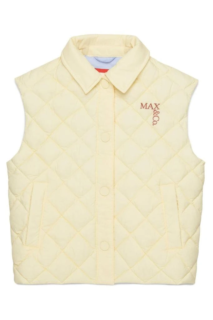 MAX&Co. Kids MAX&Co. Kids Logo Embroidered Quilted Jacket