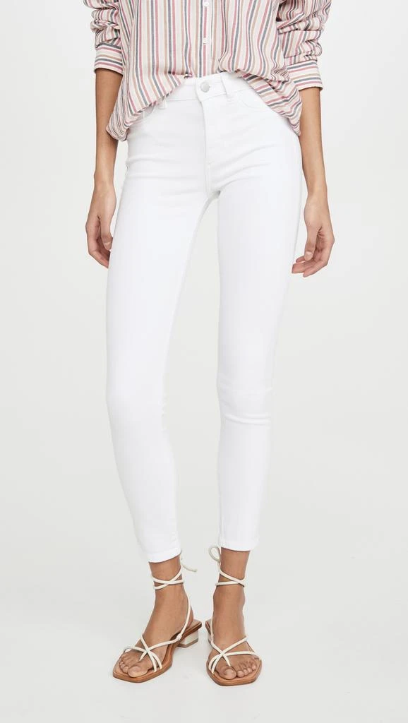 DL1961 Florence Skinny Mid Rise Ankle Jeans 1