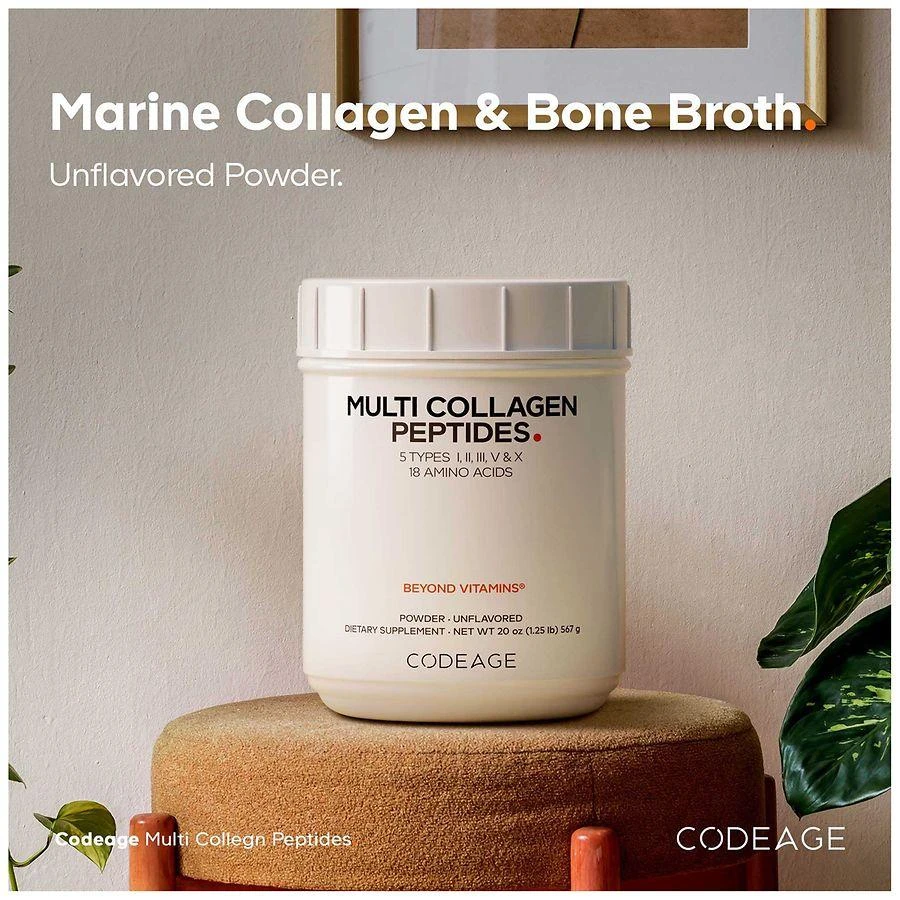 Codeage Multi Collagen Protein Powder Peptides Unflavored 5