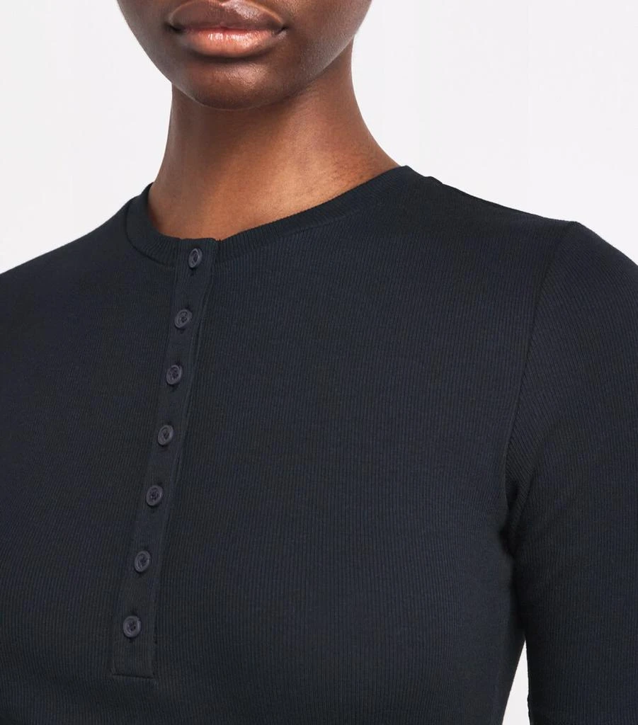 ME+EM Cotton-Blend Henley Top 6