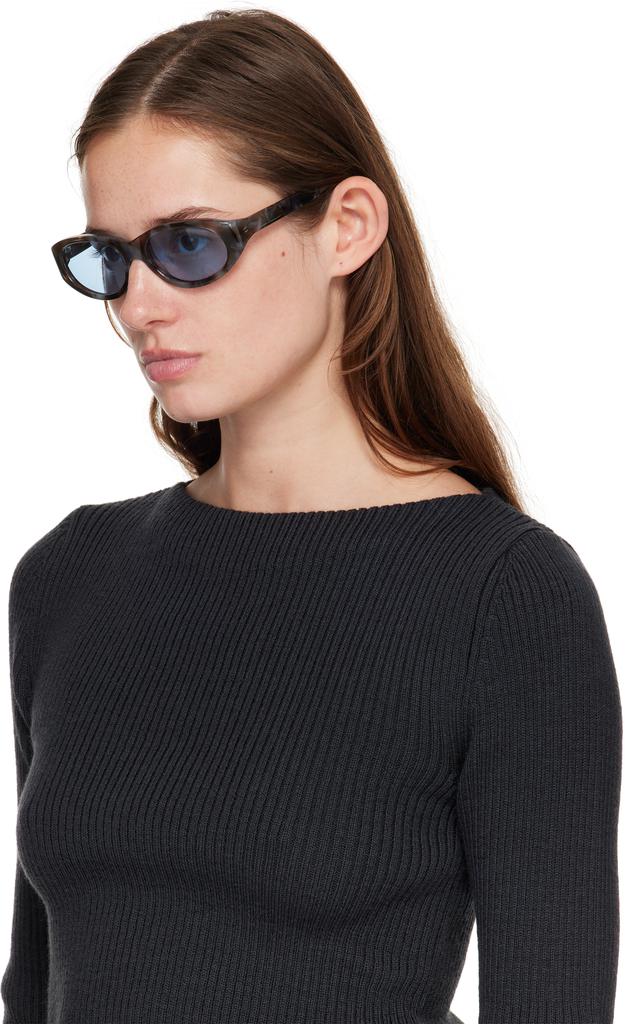 Brown & Blue Unwound Sunglasses – On Sale Now with Up to 41% Off