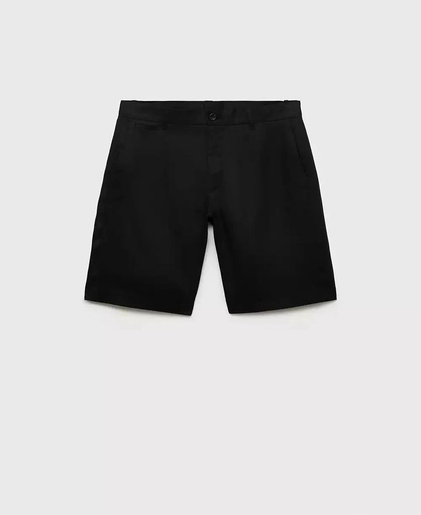 Mango Men's Tailored Linen Shorts 2