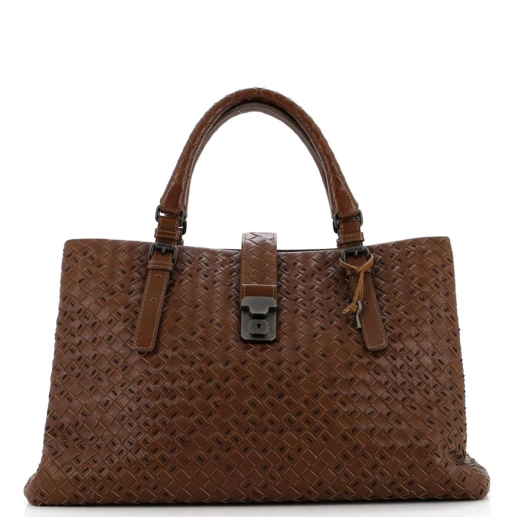 Bottega Veneta Roma Bag Stitched Intrecciato Nappa Medium 1
