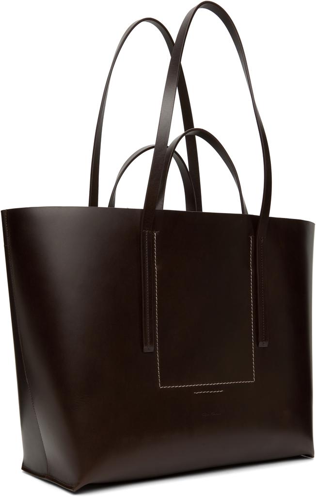 Rick Owens Brown Hollywood Shopper Tote - Tote Bags