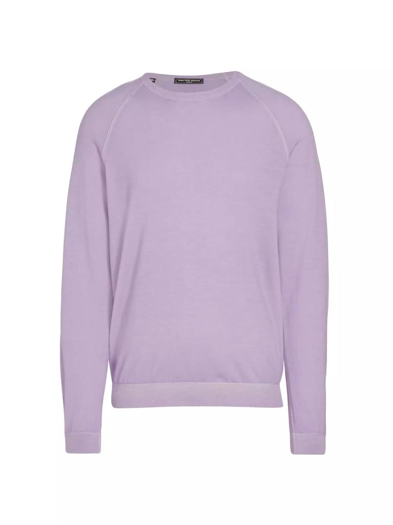 Saks Fifth Avenue COLLECTION Wool Crewneck Slim-Fit Sweater 1
