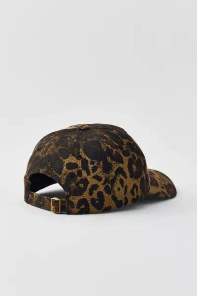 Urban Outfitters Dibs On Oatmilk Leopard Print Baseball Hat 3