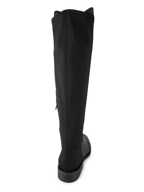Saks Fifth Avenue Harrah Mixed Media Knee-High Boots 3