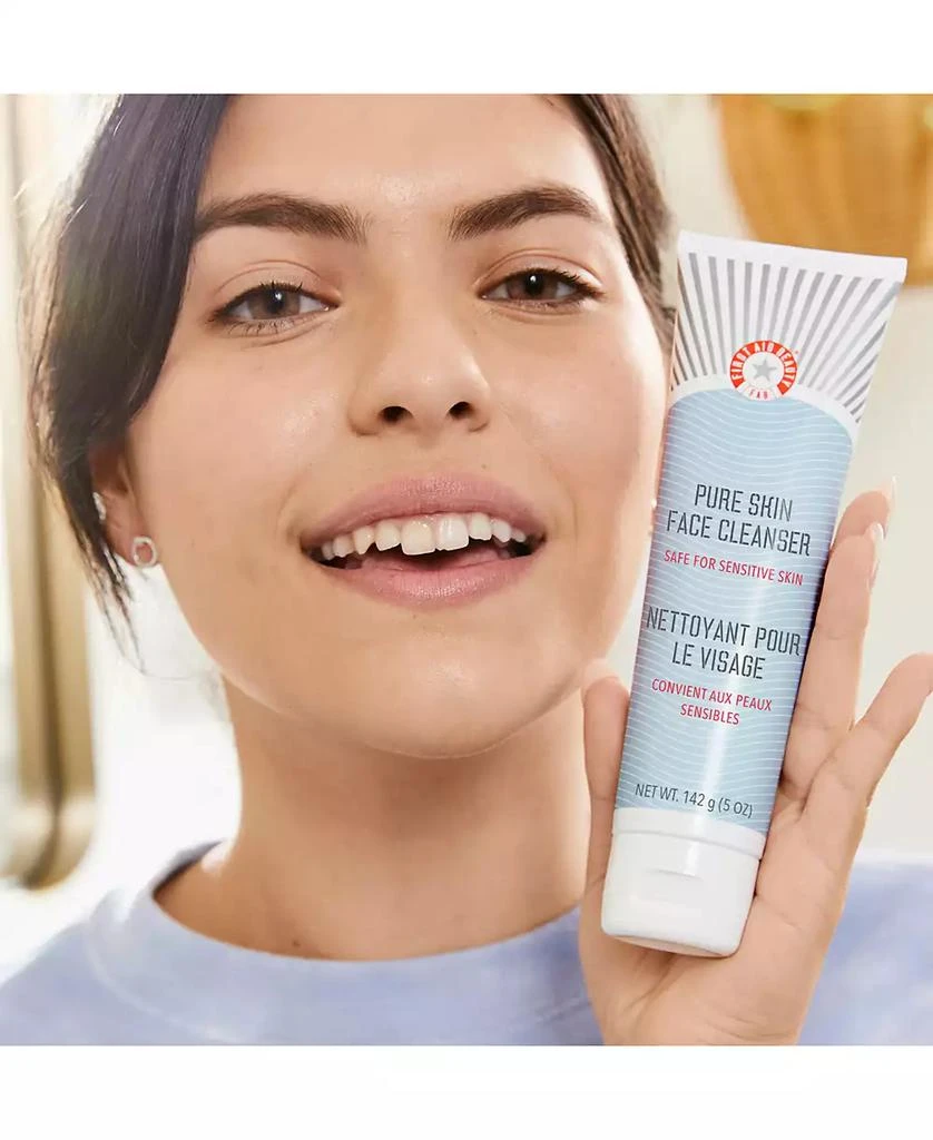 First Aid Beauty Pure Skin Face Cleanser, 5-oz. 4
