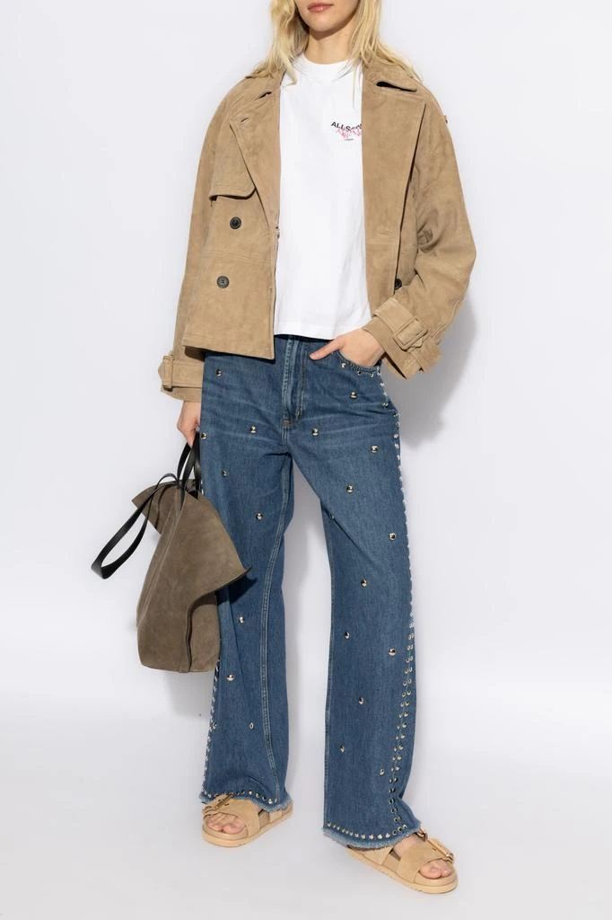 ALL SAINTS Suede jacket Reya 2