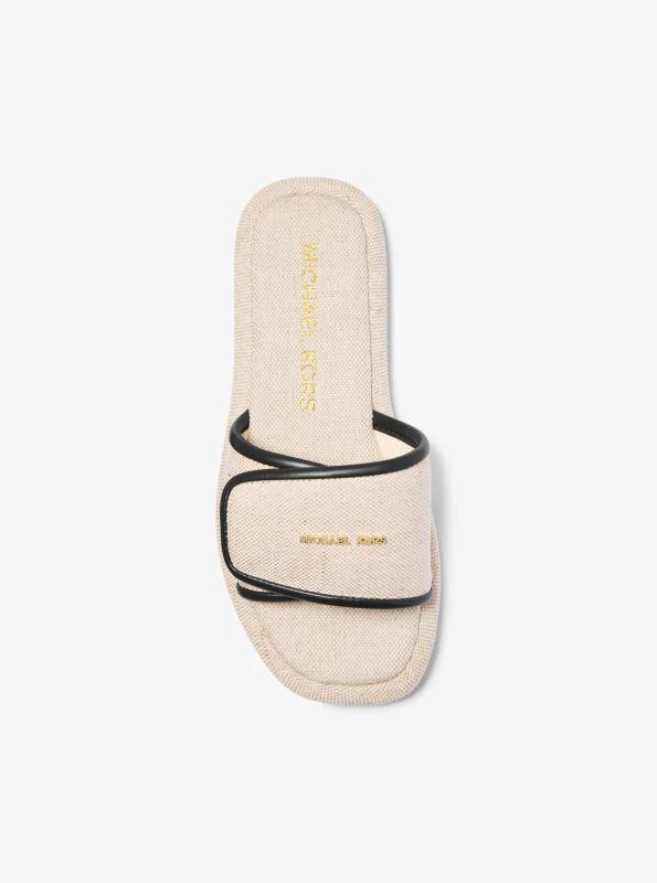 Michael Kors Suki Canvas Slide Sandal 3