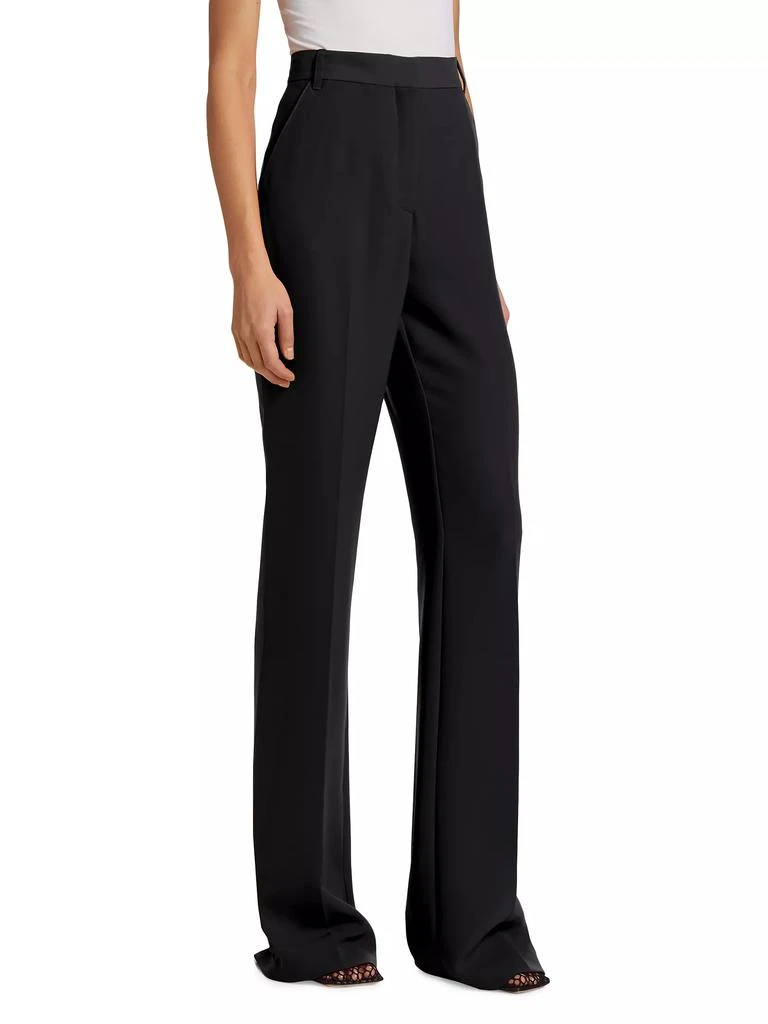 Halston Jora Stretch-Crepe Boot-Cut Trousers 4