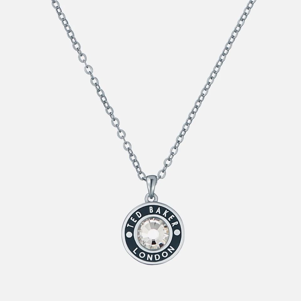Ted Baker London Ted Baker Cherlie Button Silver-Plated Necklace 1