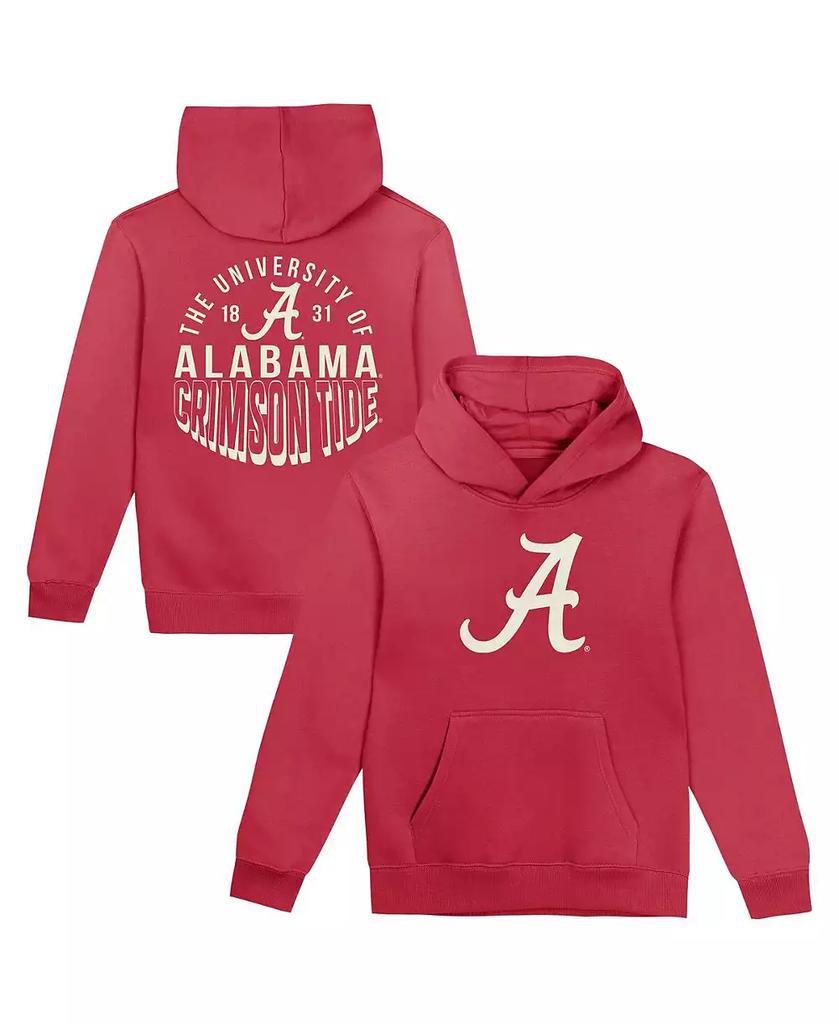 Outerstuff Toddler Crimson Alabama Crimson Tide Team Banner Fleece Pullover Hoodie