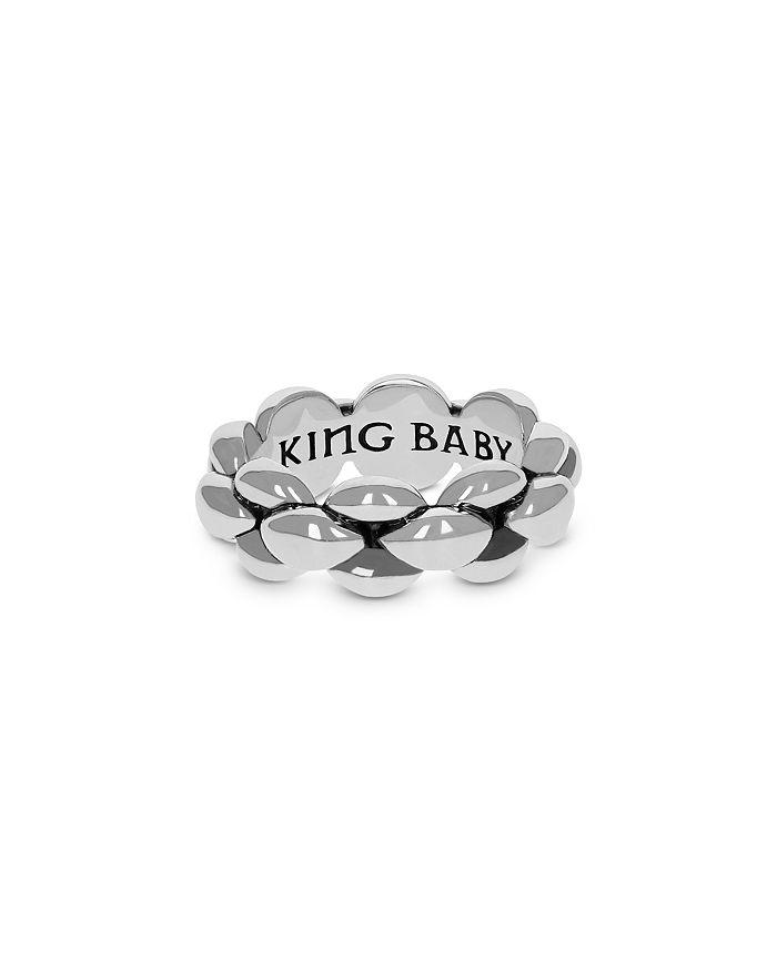 King Baby Medium Infinity Link Ring