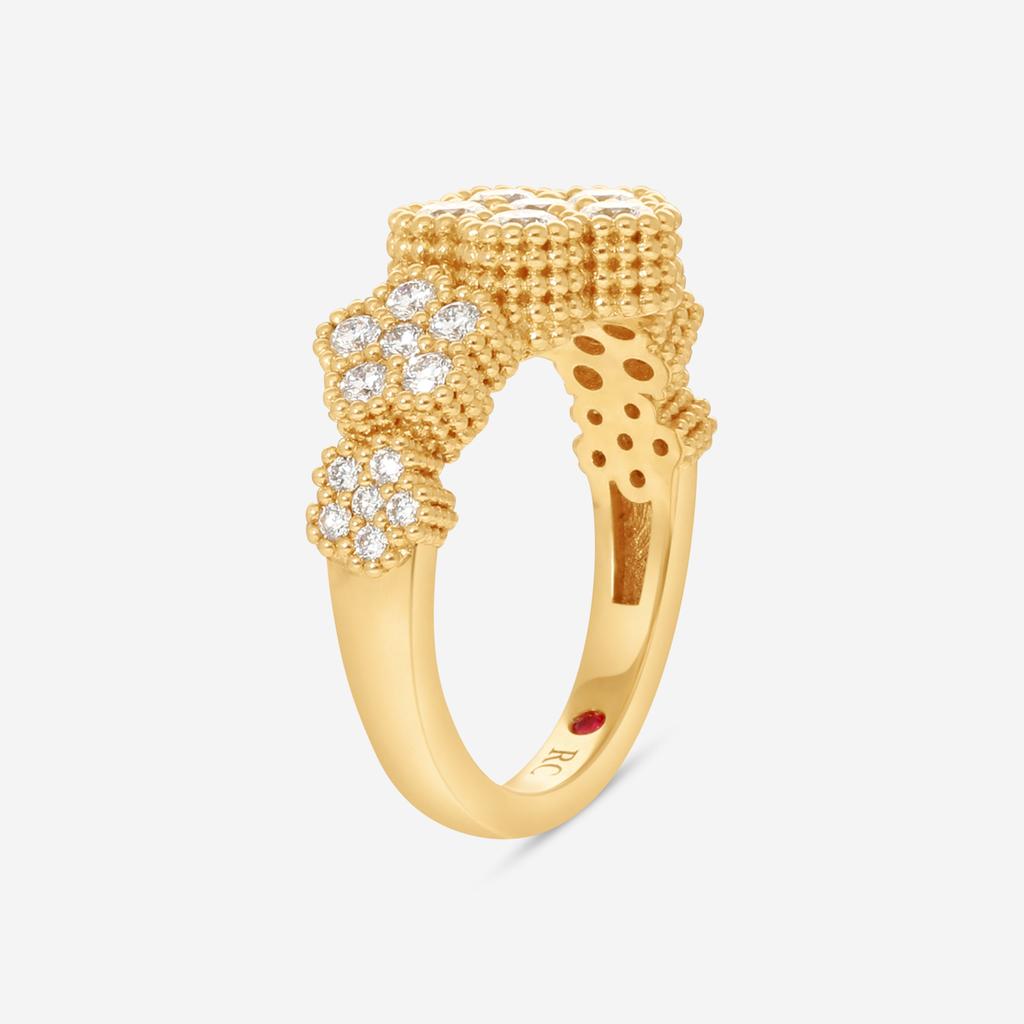 Roberto Coin Roberto Coin 18K Yellow Gold Diamond Ring Sz. 6.5 8883268AY65X