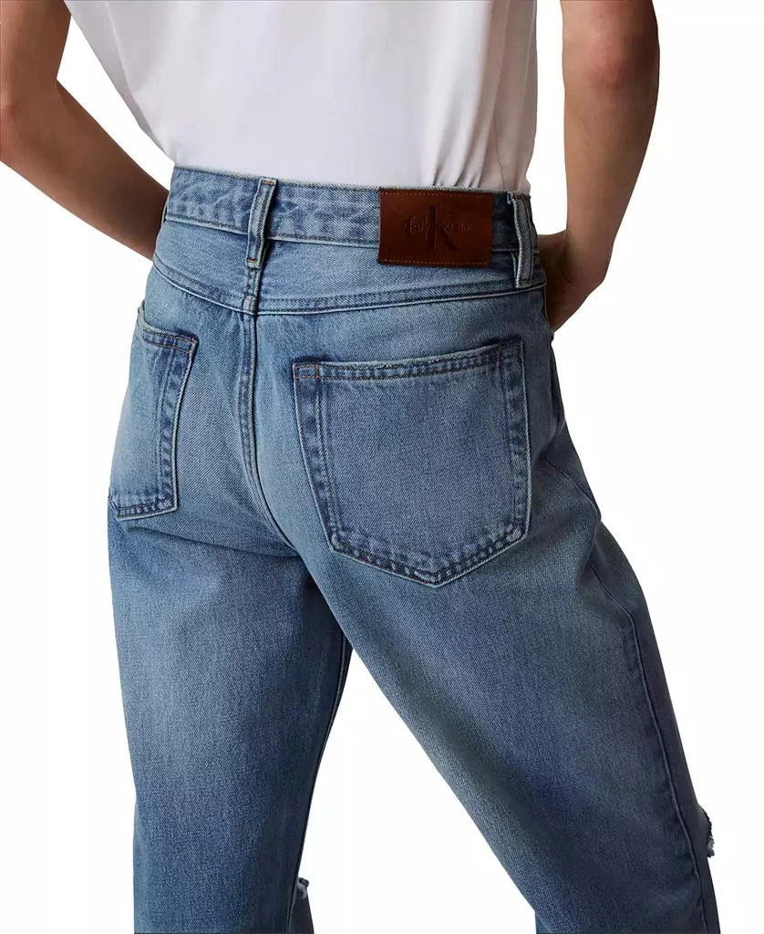 Calvin Klein Women's 90s Straight-Leg Rigid Jeans 5