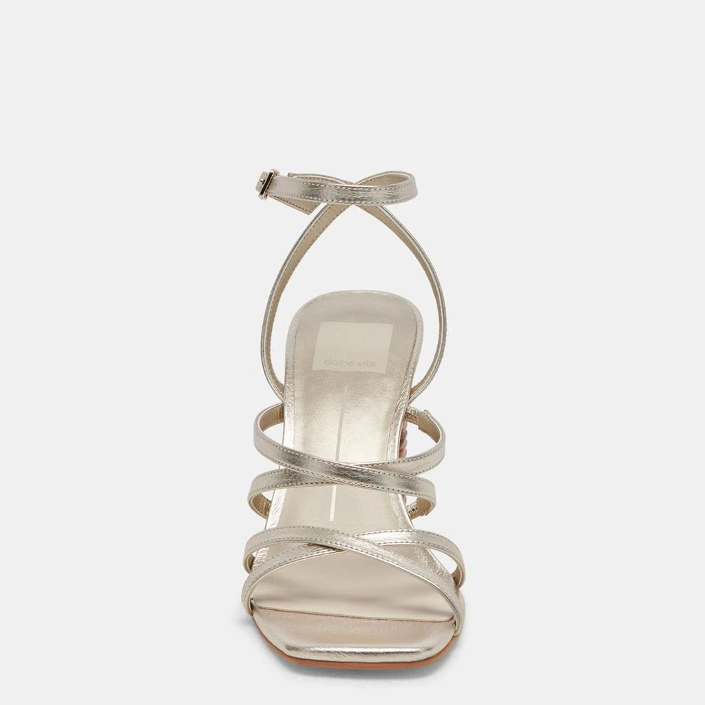 Dolce Vita JENKO HEELS PLATINUM METALLIC LEATHER 6