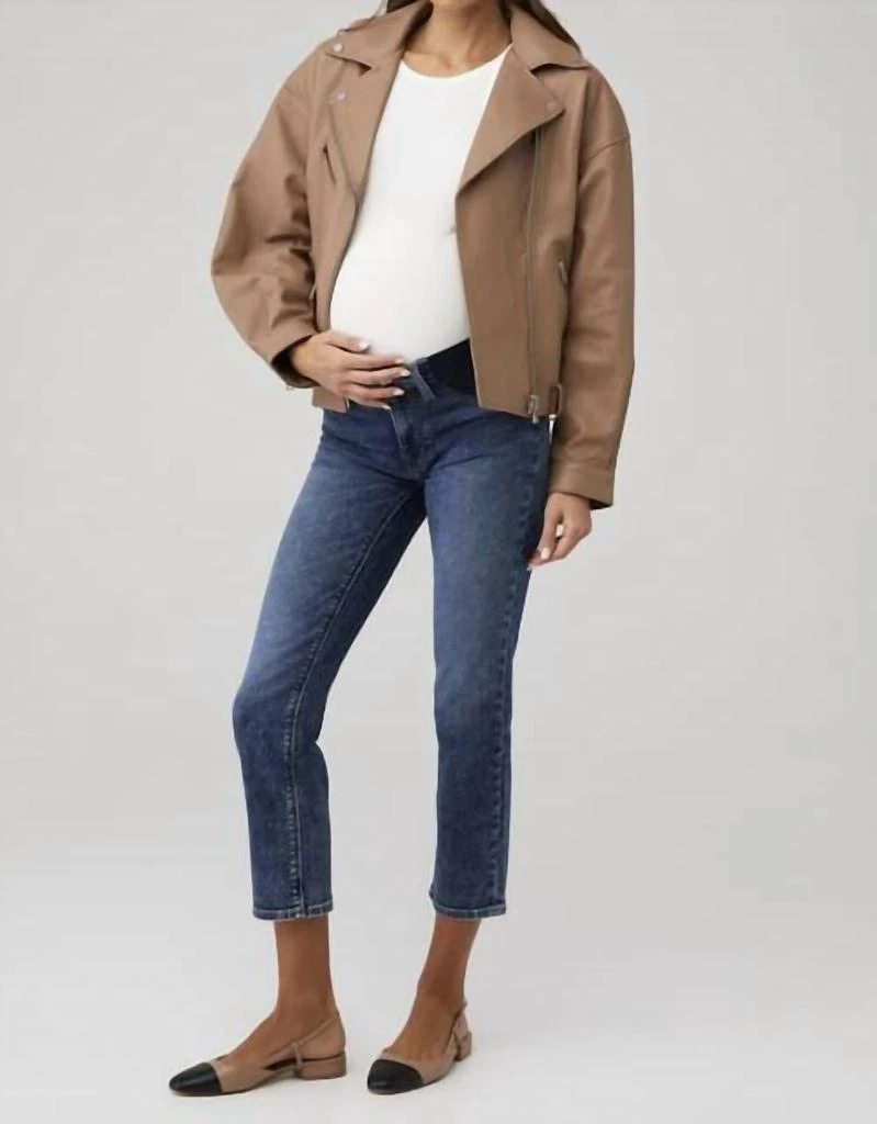 Hudson Hudson - Nico Mid-rise Straight Ankle Maternity Jean 4