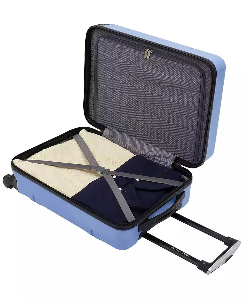Travelers Club Skyline Collection 20" Rolling Carry-On with 360 Degree 4-Wheel System 7