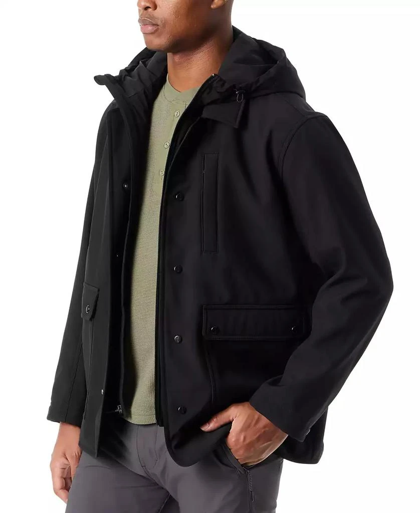BASS OUTDOOR Men's Storm System Barn Jacket with Removable Hood 3