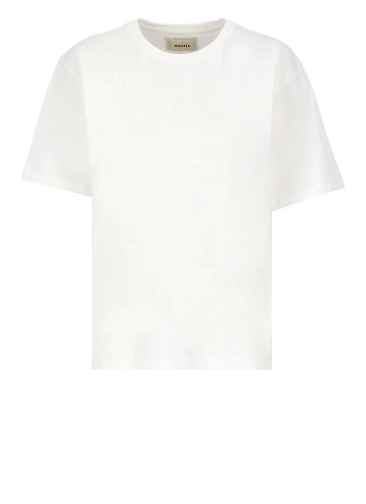 Khaite White Mae T-Shirt 1