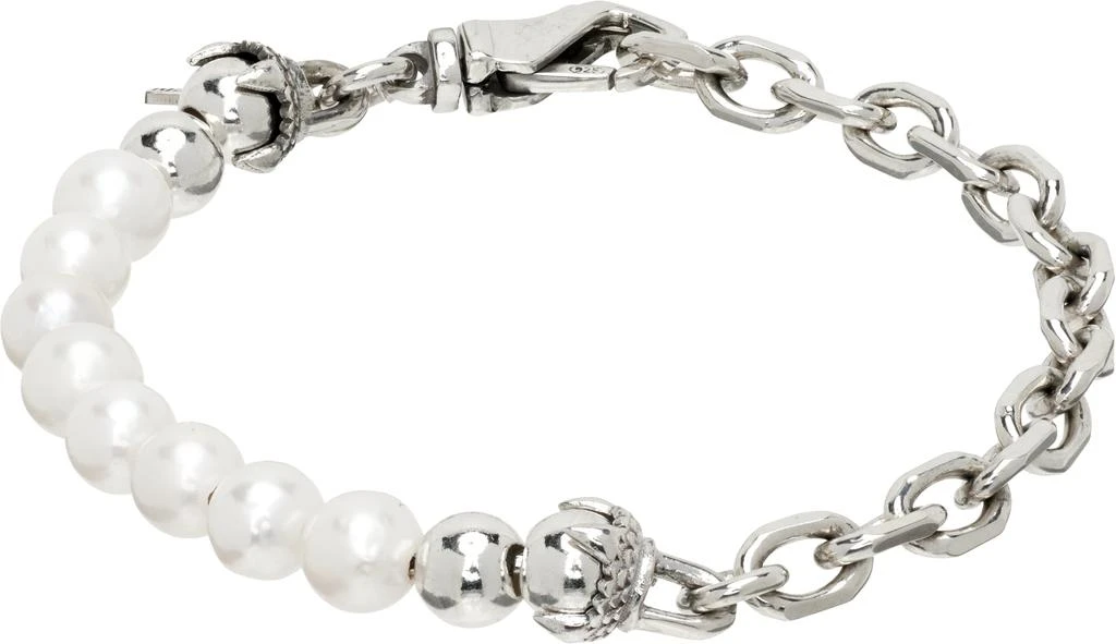 Emanuele Bicocchi SSENSE Exclusive Pearl Bracelet