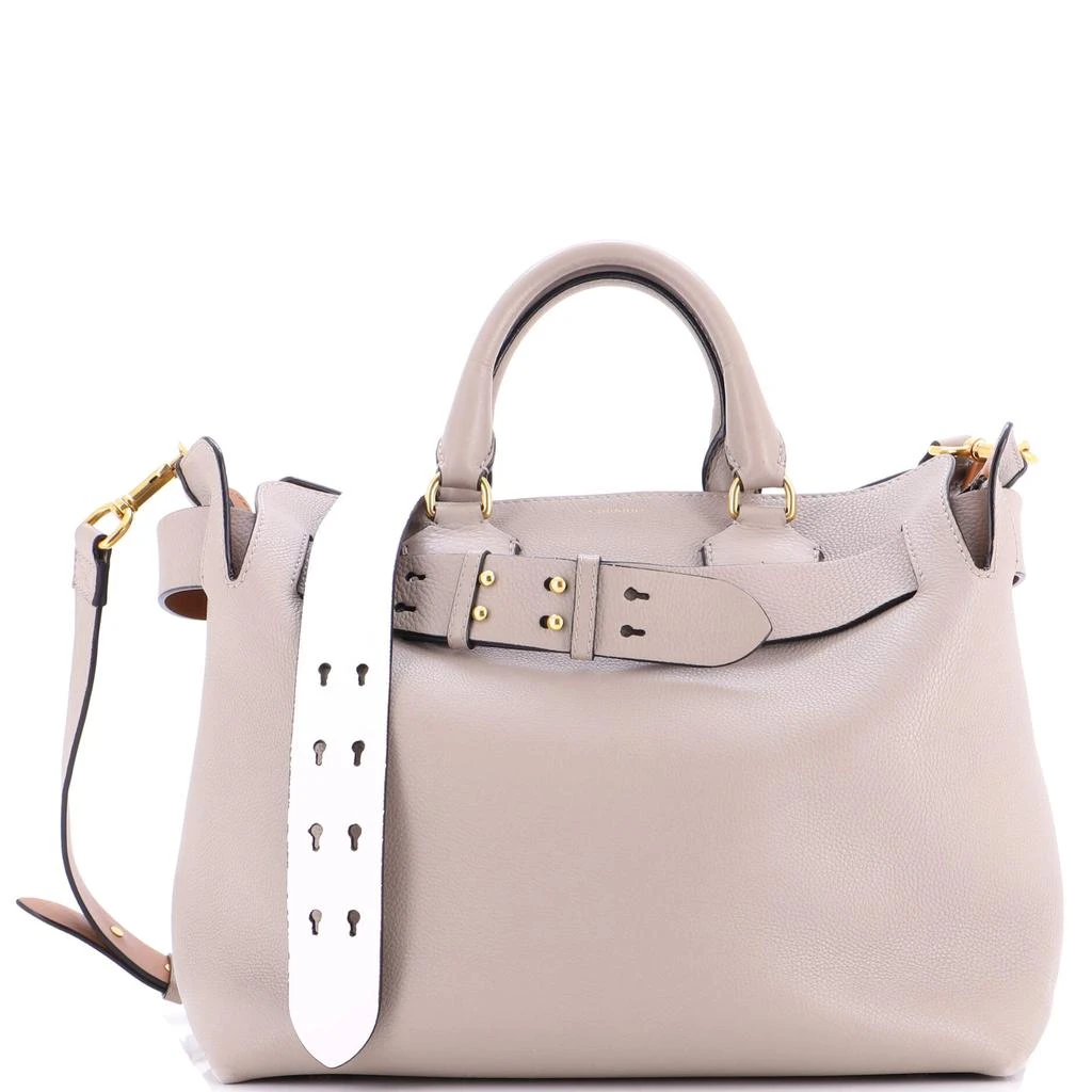 Burberry Belt Tote Leather Large
