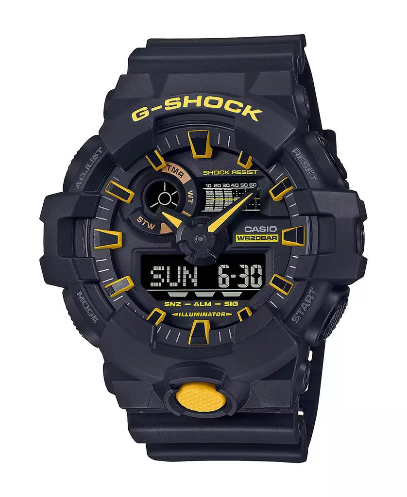 G-Shock Men's Analog Digital Black Resin Watch 53.4mm, GA700CY-1A