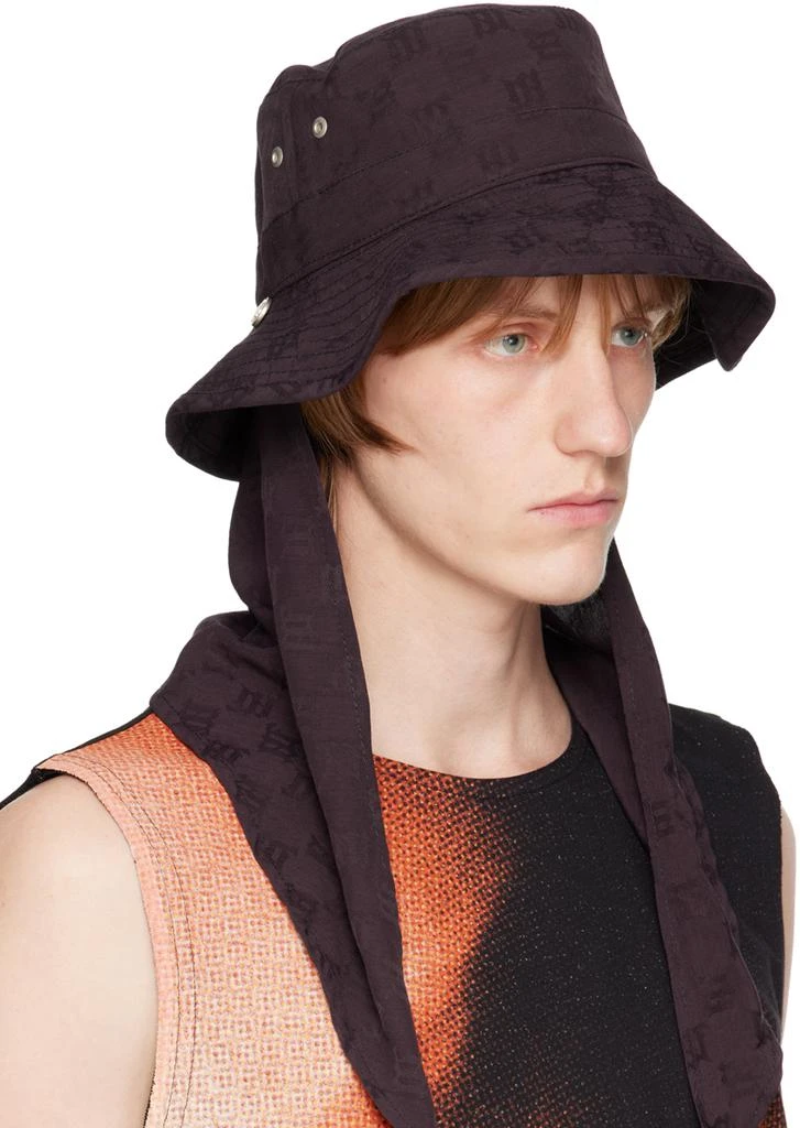 Misbhv Black Jordan Barrett Edition Scarf Bucket Hat 2