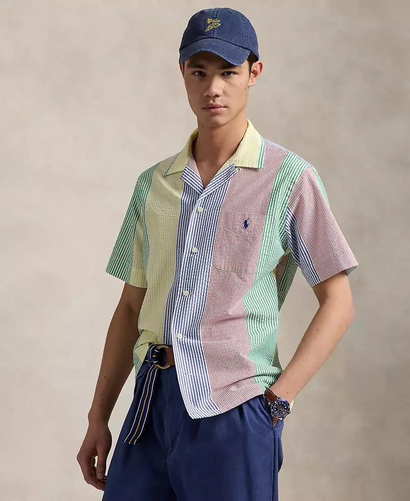 Ralph Lauren Men's Classic-Fit Striped Seersucker Shirt 1