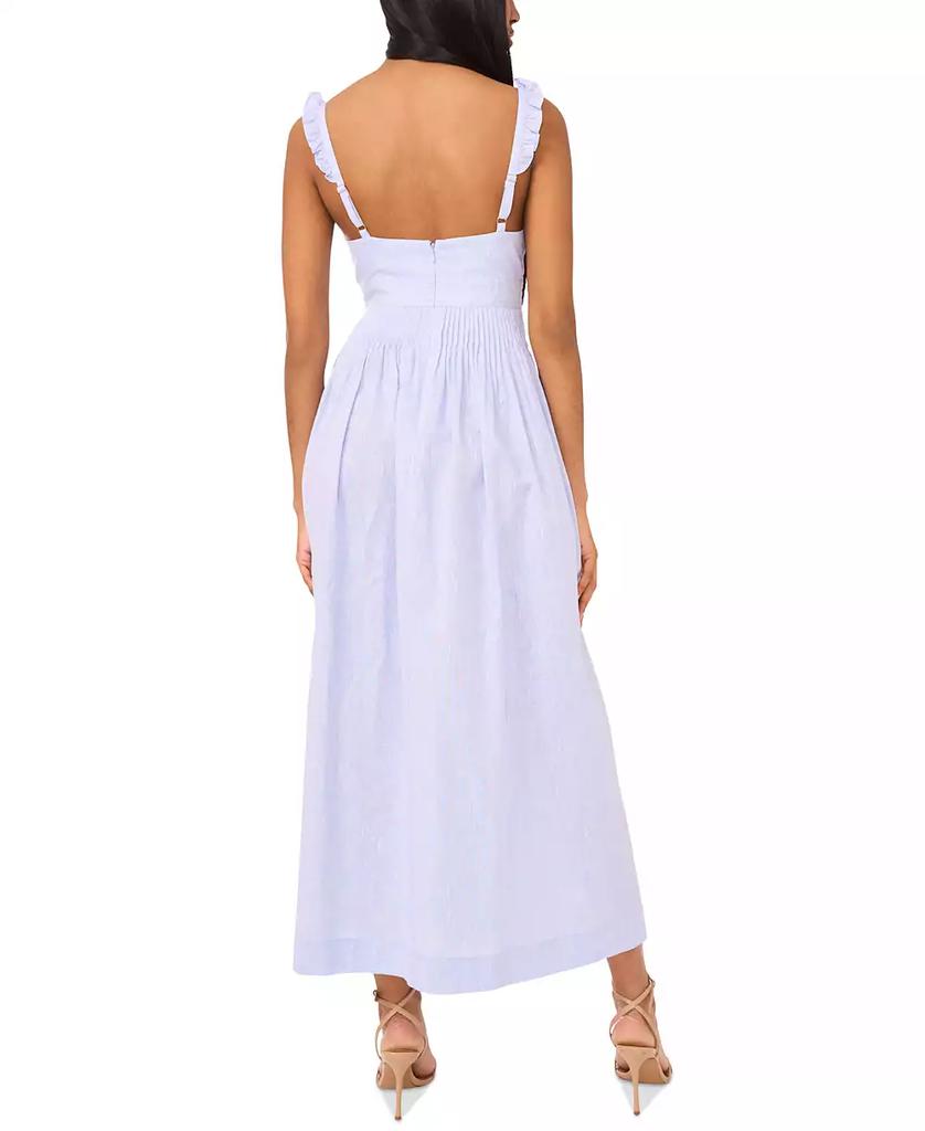 Parker Women's The Olive Ruffled-Strap Pleated-Waist Dress