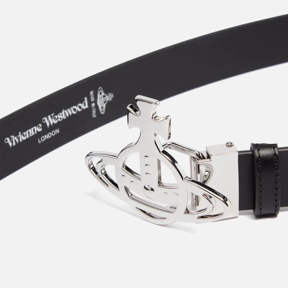 Vivienne Westwood Vivienne Westwood Orb Leather Belt 3
