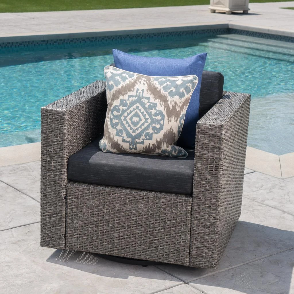 Streamdale Furniture Streamdale Luxurious Swivel Club Chair Ultimate Comfort and Durability 4
