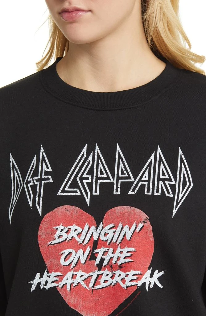 Vinyl Icons Def Leppard Heartbreak Sweatshirt 4