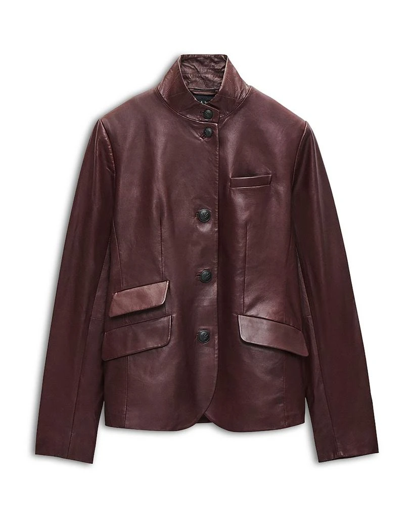 Rag & Bone Slade Leather Blazer 9
