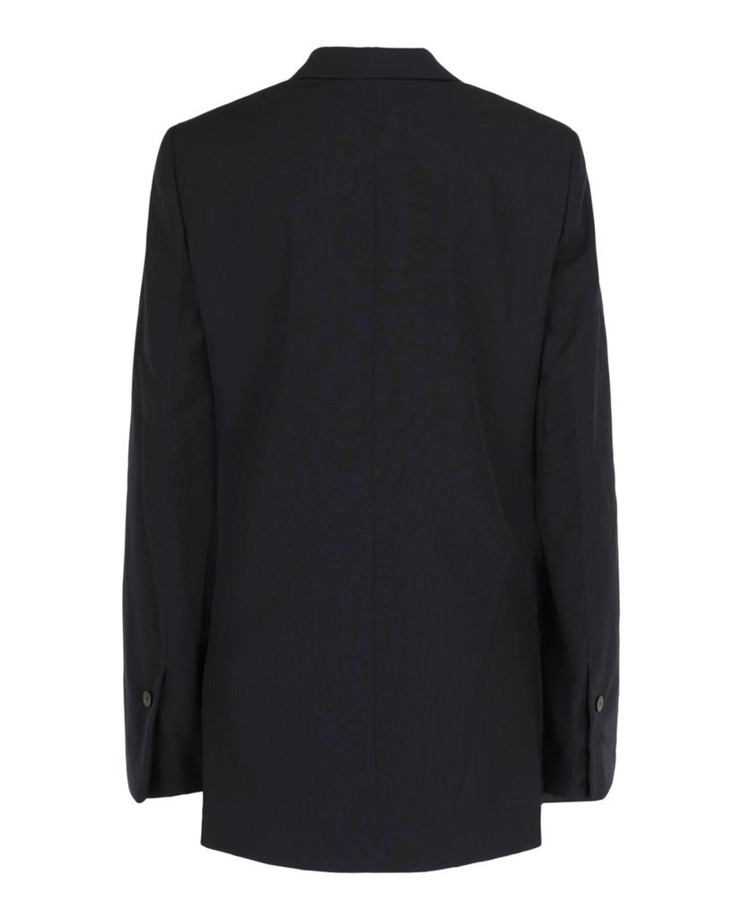 Salvatore Ferragamo Single-Breasted Wool Blazer