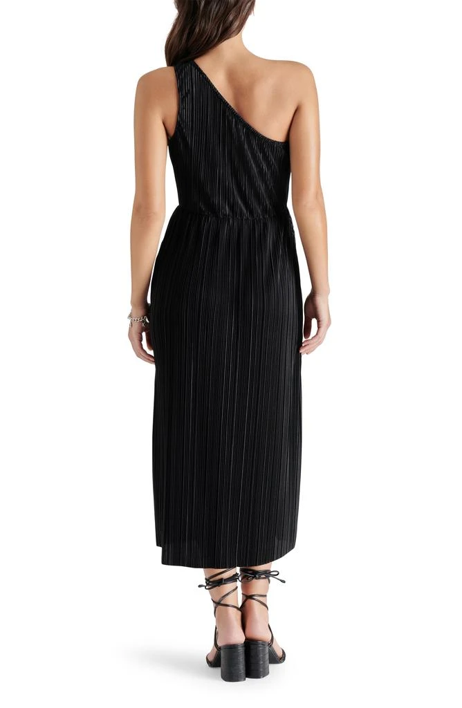 Steve Madden Plissé One-Shoulder Maxi Dress 2