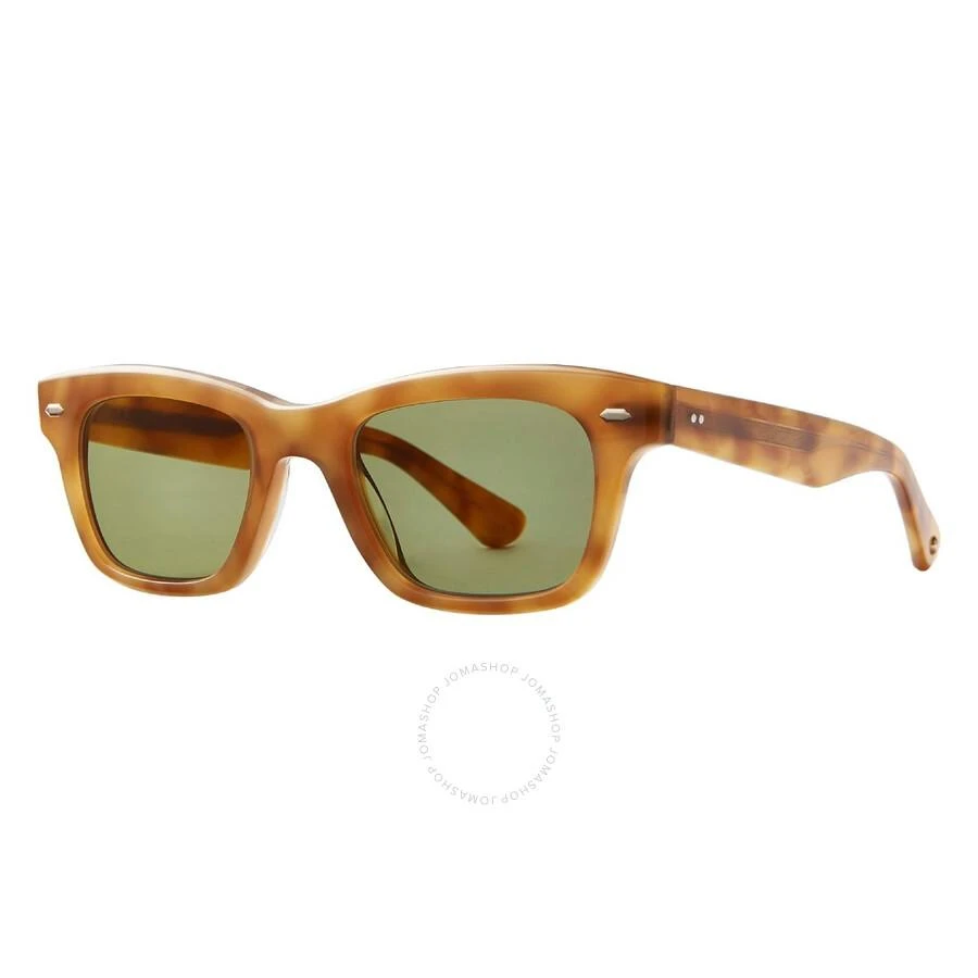 GARRETT LEIGHT GROVE SUN Green Rectangular Sunglasses 2143 EMT/GRN 48 2
