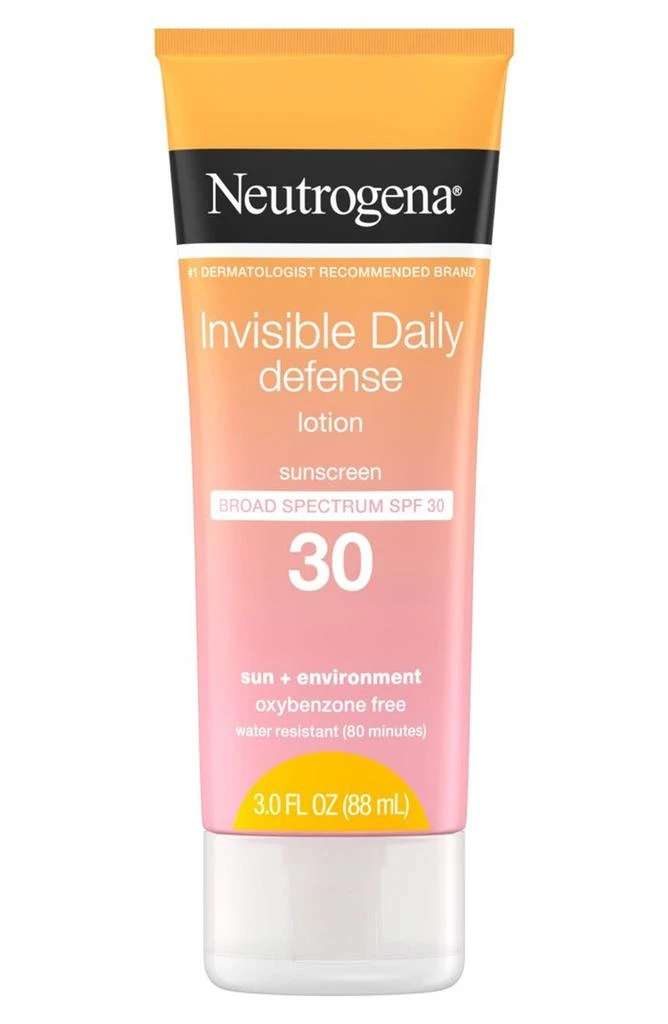 NEUTROGENA Invisible Daily Defense SPF 30 Sunscreen Lotion 4