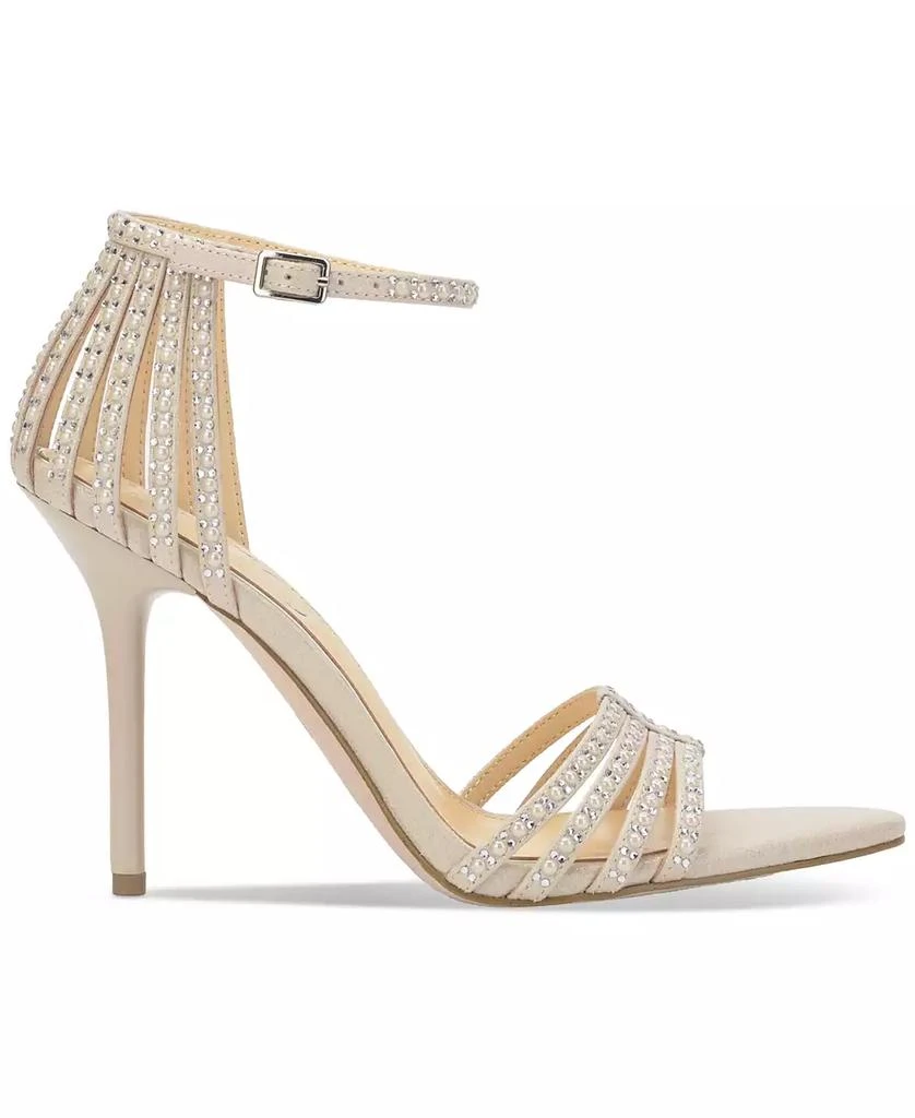 Jessica Simpson Women
s Nuvire Strappy Stiletto Dress Sandals 2