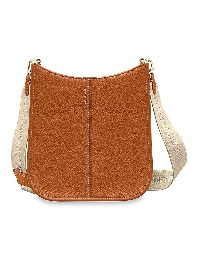 Maison de Sabre Leather Saddle Bag 1