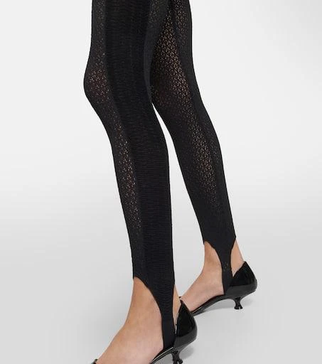 Khaite Lace stirrup leggings 5
