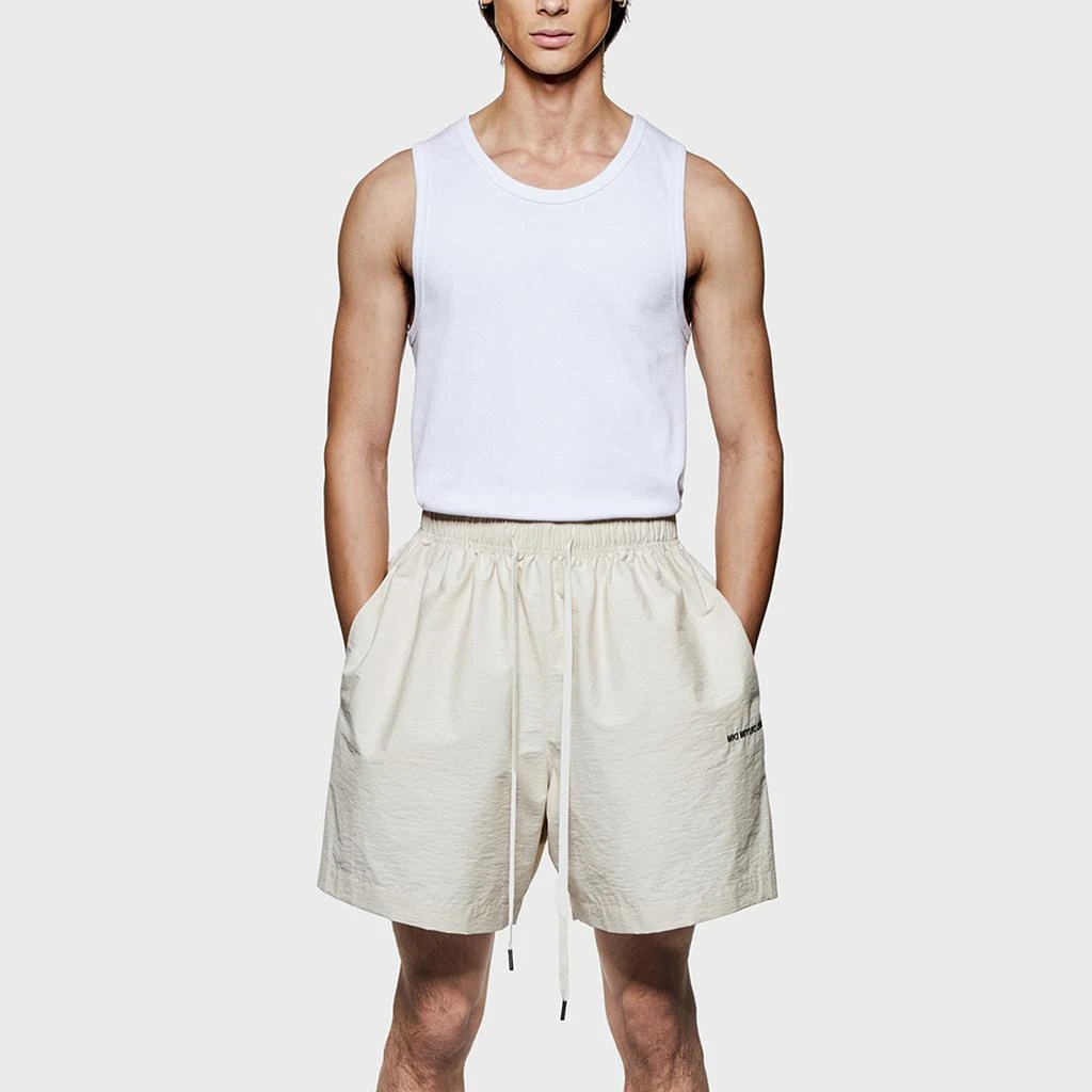 MKI Miyuki Zoku MIYUKI ZOKU Washed Cotton-Blend Shorts 3