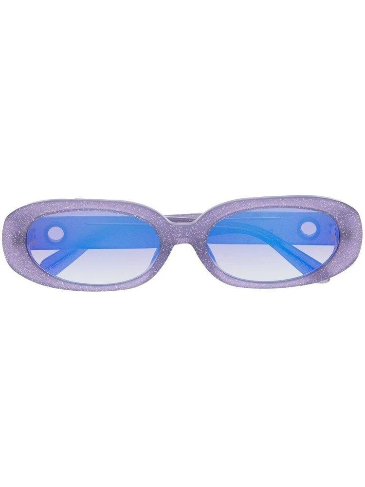 Linda Farrow Cara Oval Frame Sunglasses – On Sale Now with  display picture 2