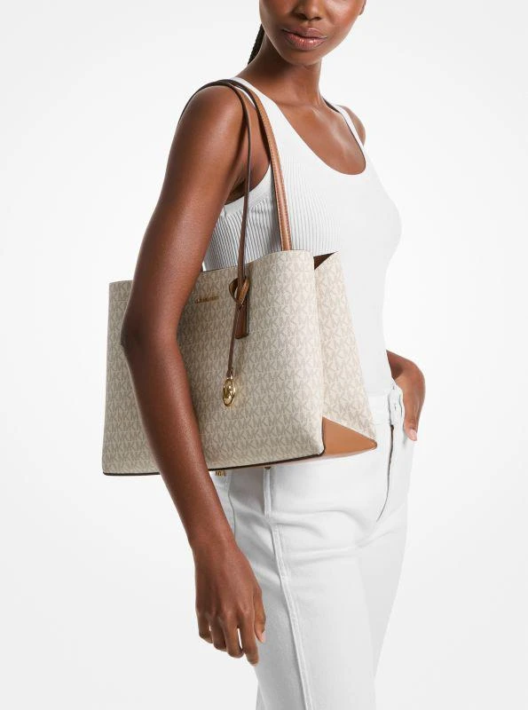 Michael Kors Ruthie Medium Signature Logo Tote Bag 3