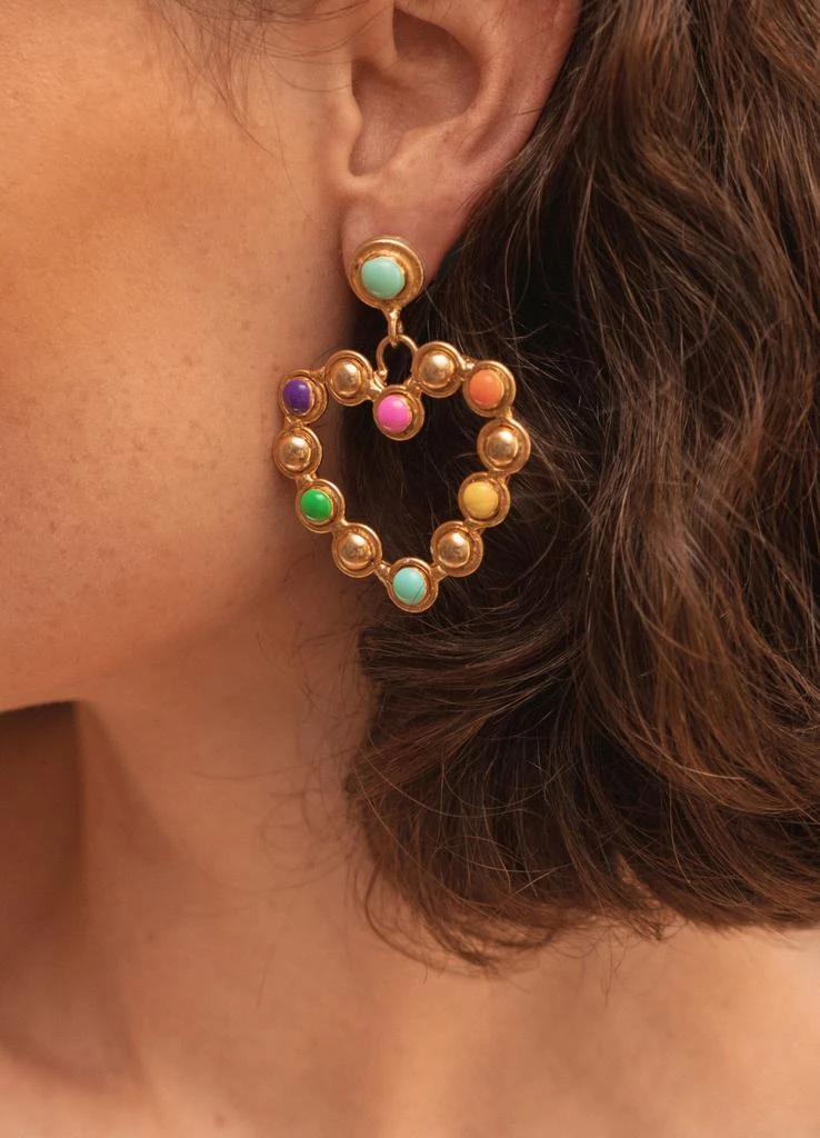 SYLVIA TOLEDANO Love earrings 2