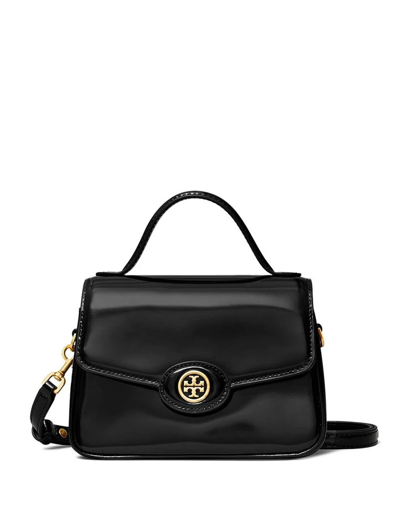 Tory Burch Small Robinson Spazzolato Top Handle Bag 1